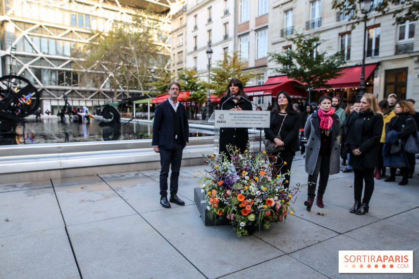 La Fontaine Stravinsky rénovée à Paris, nos photos