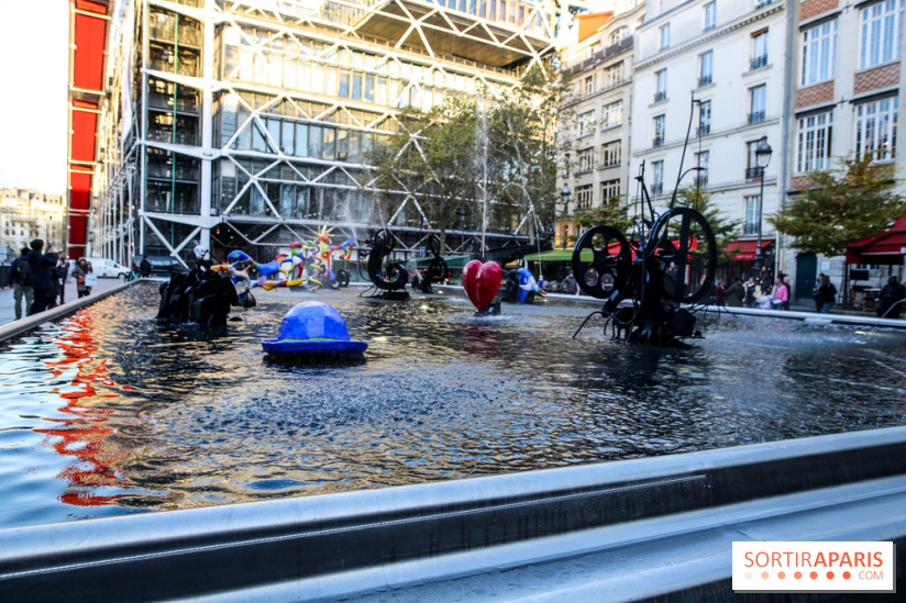 La Fontaine Stravinsky rénovée à Paris, nos photos
