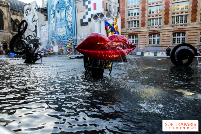 La Fontaine Stravinsky rénovée à Paris, nos photos