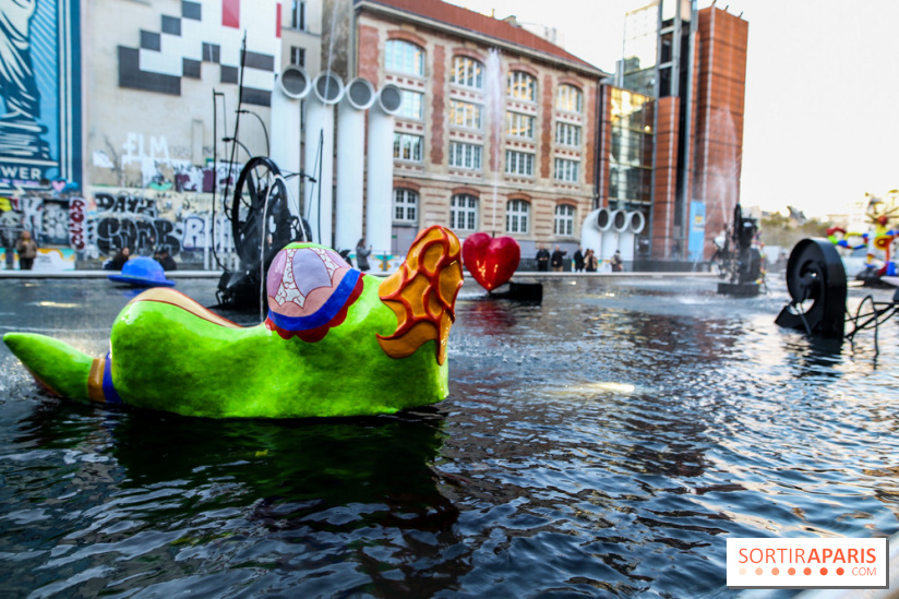 La Fontaine Stravinsky restaurée à Paris, nos photos