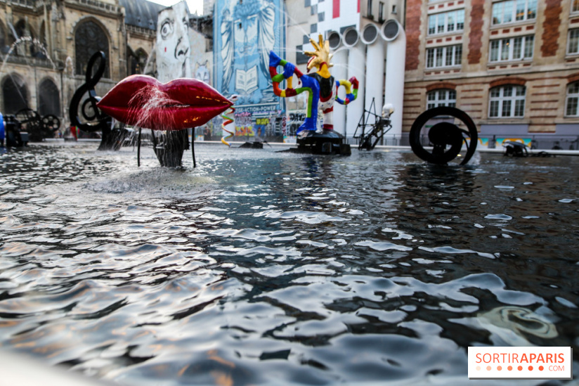 La Fontaine Stravinsky restaurée à Paris, nos photos
