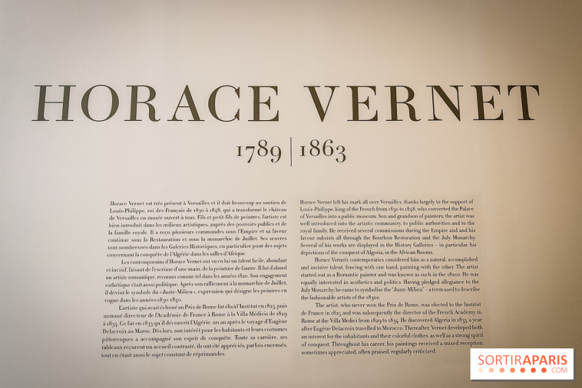 Exposition Horace Vernet : le peintre de l'Empire mis à l'honneur au château de Versailles - IMG20231110103631