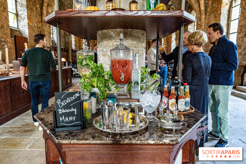 Le brunch du Réfectoire des Moines à l'Abbaye des Vaux de Cernay