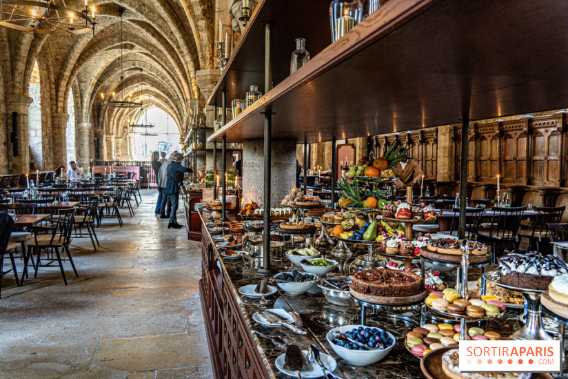 Le brunch du Réfectoire des Moines à l'Abbaye des Vaux de Cernay