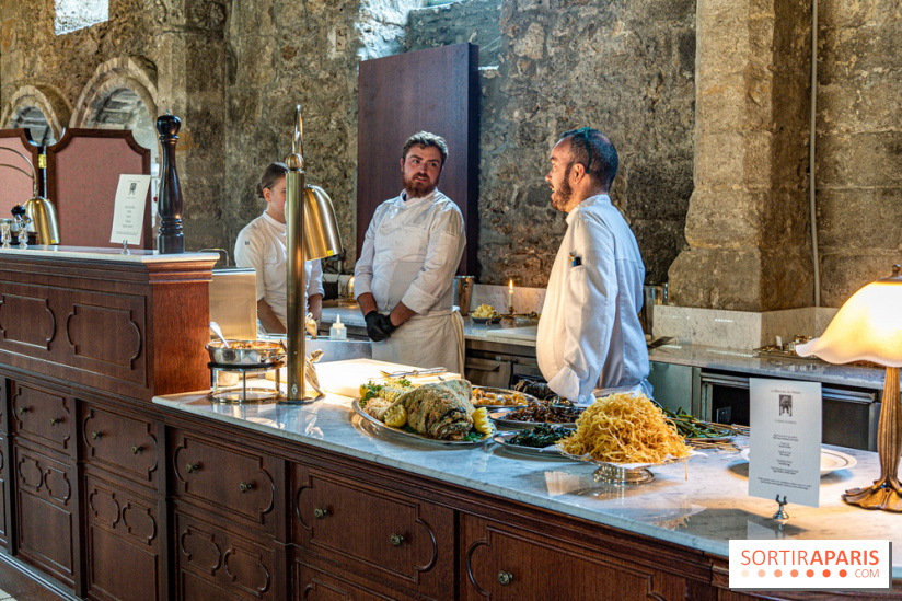 Le brunch du Réfectoire des Moines à l'Abbaye des Vaux de Cernay
