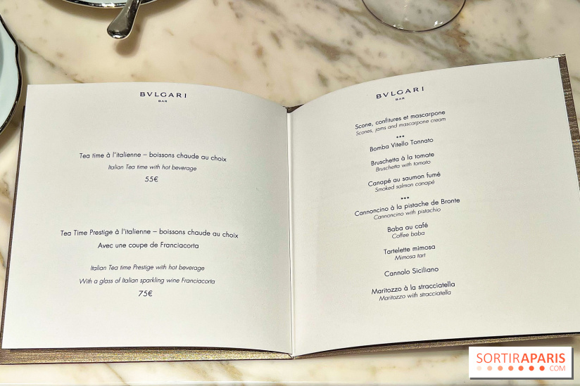 Le Tea Time aux accents italiens du Bulgari Hotel Paris