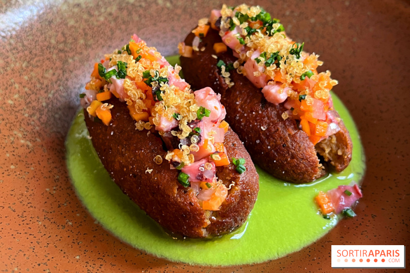 Ayahuma - Salpicon de poulpe, banane plantain