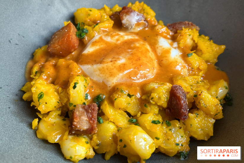 Ayahuma - Oeuf, chicharron de porc