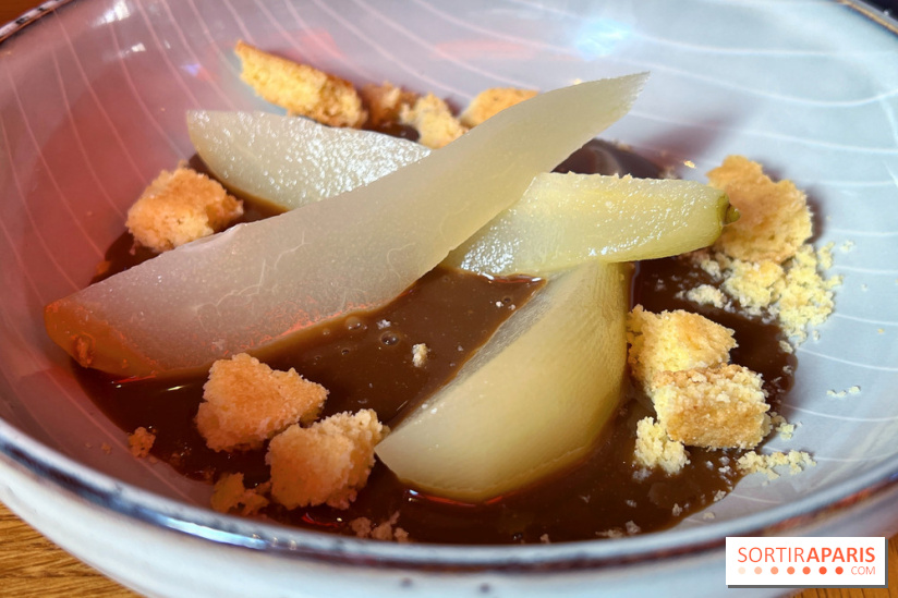 Sama - Poires pochées à l'arak