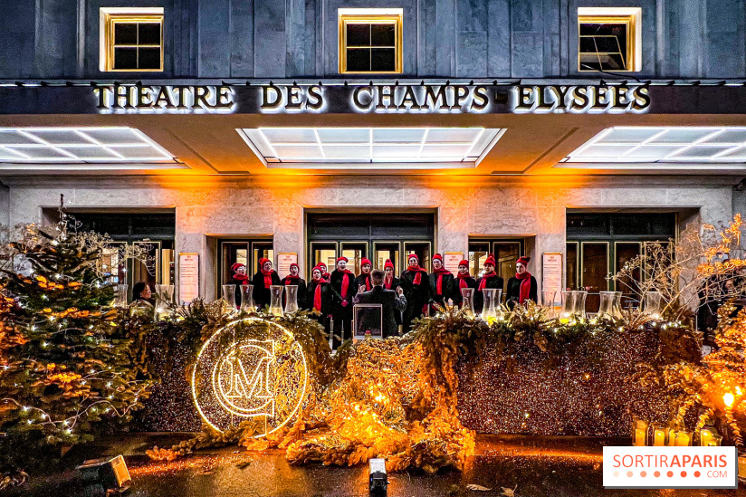 Les illuminations de Noël 2023 de l'Avenue Montaigne - cérémonie et décors féériques