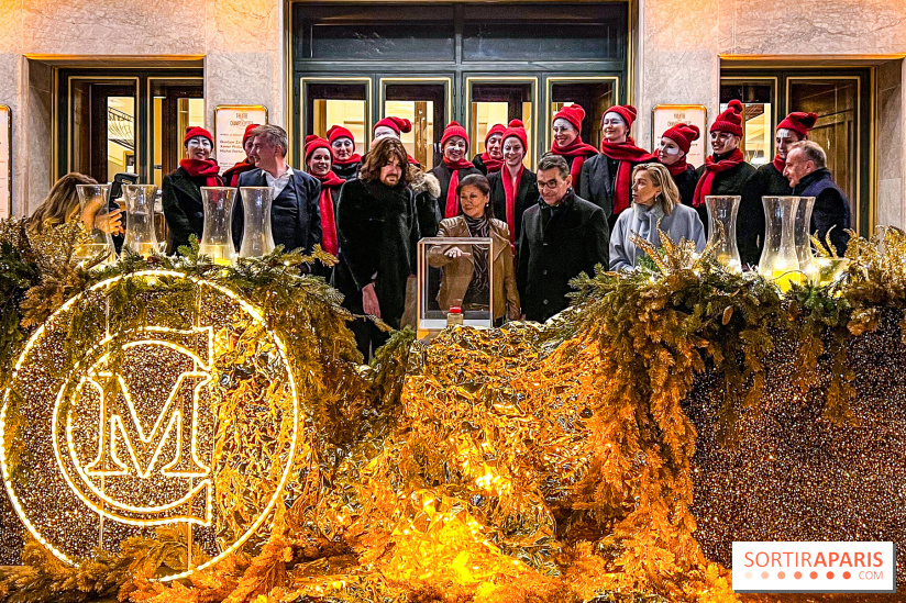 Les illuminations de Noël 2023 de l'Avenue Montaigne - cérémonie et décors féériques