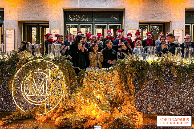 Les illuminations de Noël 2023 de l'Avenue Montaigne - cérémonie et décors féériques