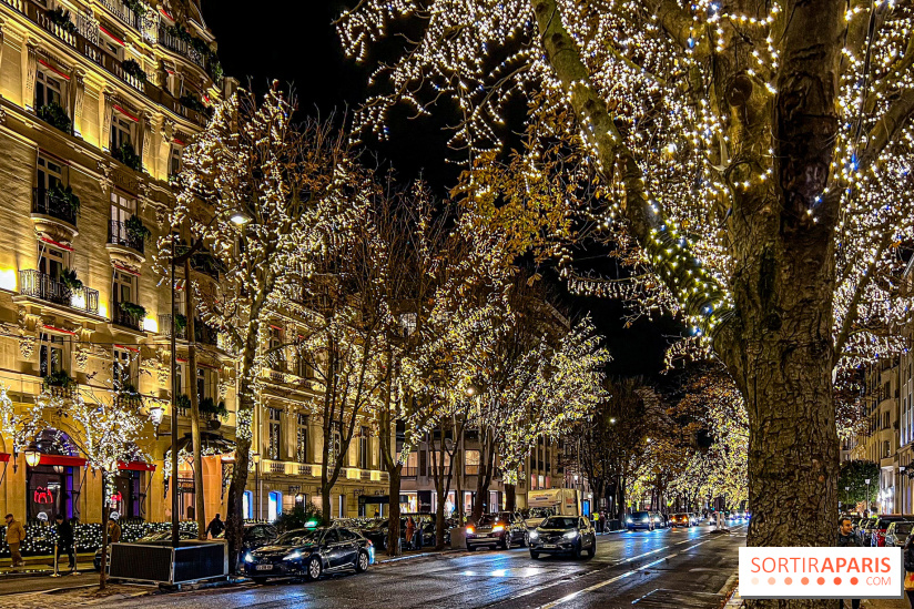 Les illuminations de Noël 2023 de l'Avenue Montaigne - cérémonie et décors féériques