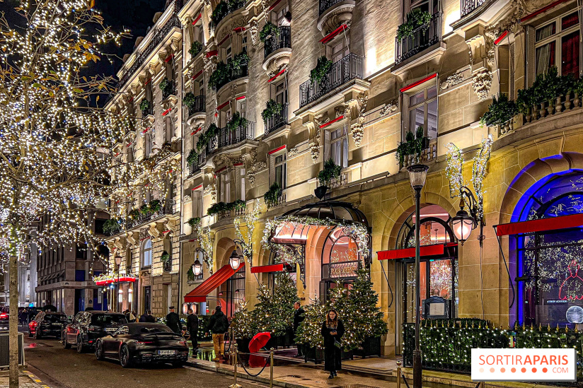 Les illuminations de Noël 2023 de l'Avenue Montaigne - cérémonie et décors féériques