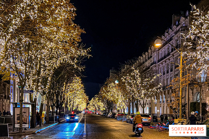 Les illuminations de Noël 2023 de l'Avenue Montaigne - cérémonie et décors féériques