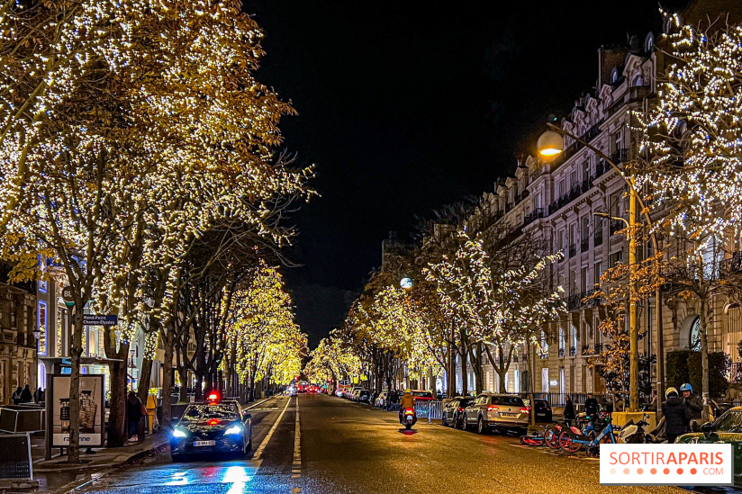 Les illuminations de Noël 2023 de l'Avenue Montaigne - cérémonie et décors féériques