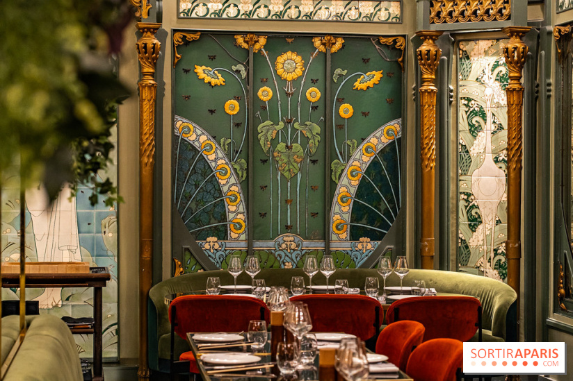 Le Beefbar, le plus beau restaurant art nouveau de Paris