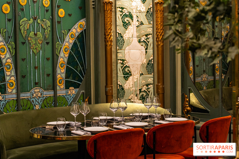 Le Beefbar, le plus beau restaurant art nouveau de Paris