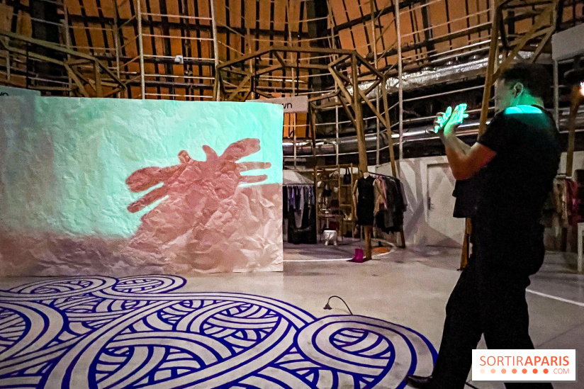 Spectacle d'ombres au Printemps Haussmann - IMG 4457 jpg