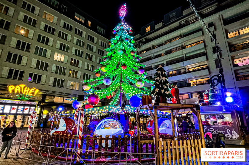Le Marché de Noël de Boulogne Billancourt (92) : carrousel, vin chaud, illuminations - image00050