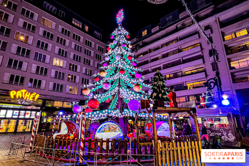 Le Marché de Noël de Boulogne Billancourt (92) : carrousel, vin chaud, illuminations - image00052
