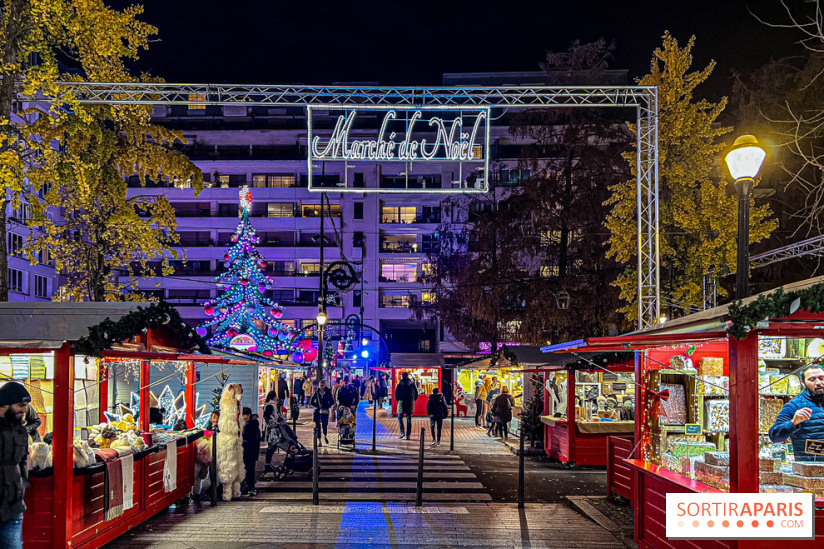 Le Marché de Noël de Boulogne Billancourt (92) : carrousel, vin chaud, illuminations - image00057