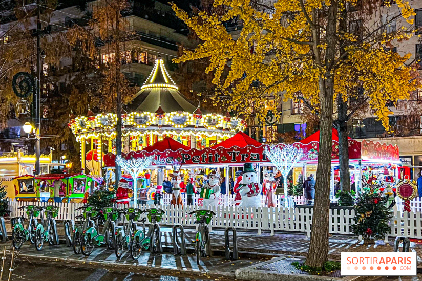Le Marché de Noël de Boulogne Billancourt (92) : carrousel, vin chaud, illuminations - image00072