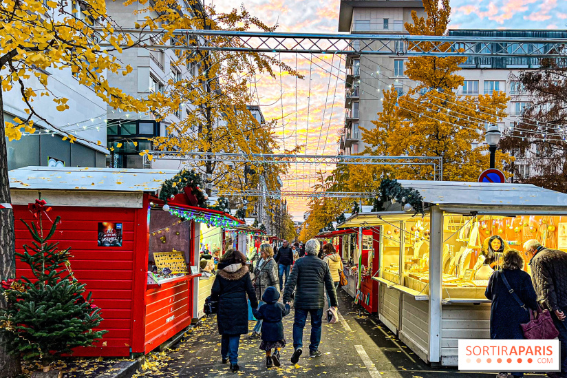 Le Marché de Noël de Boulogne Billancourt (92) : carrousel, vin chaud, illuminations