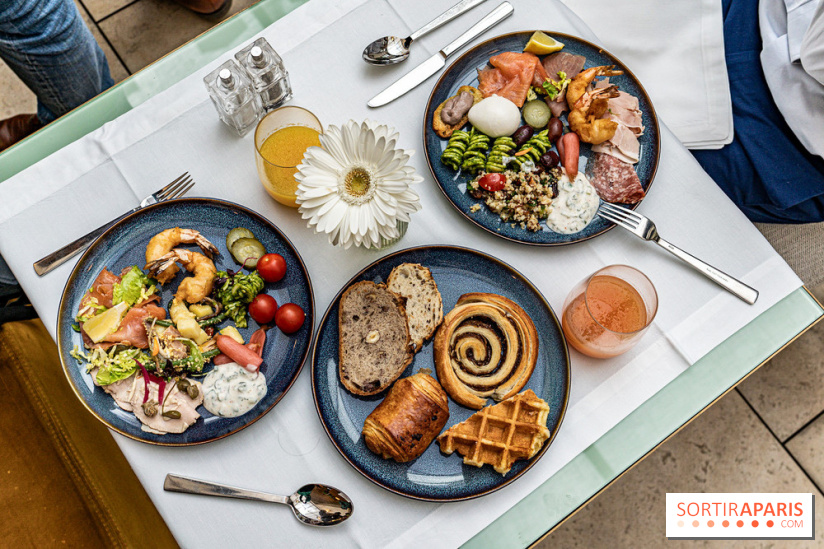 Le brunch à volonté des Jardins du Faubourg par Davide Pecorella