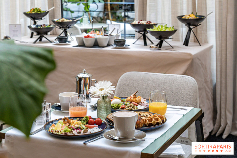 Le brunch à volonté des Jardins du Faubourg par Davide Pecorella