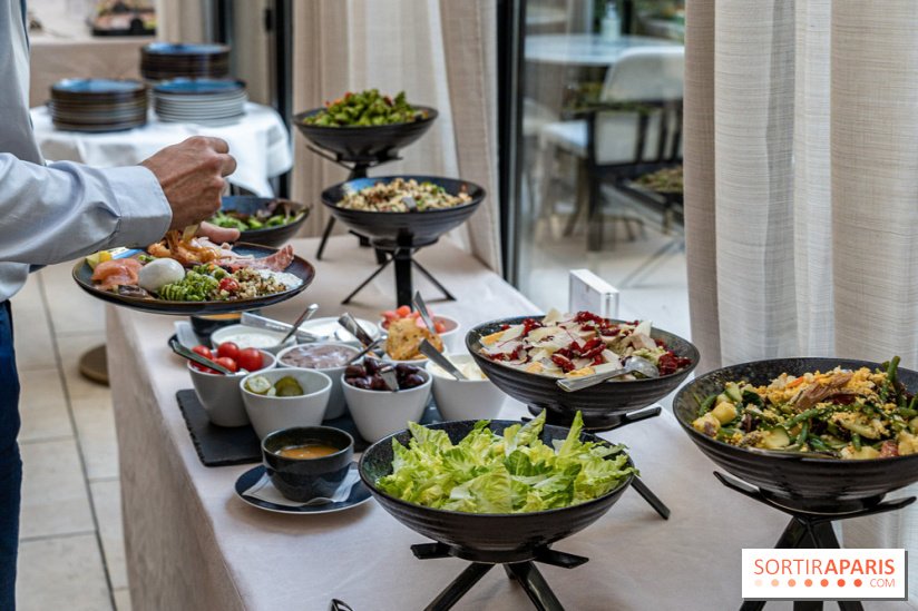 Le brunch à volonté des Jardins du Faubourg par Davide Pecorella