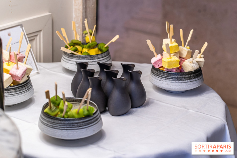 Le brunch à volonté des Jardins du Faubourg par Davide Pecorella -  brochettes