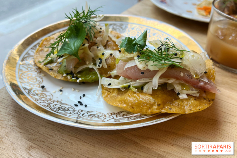 La Bagarre - Tacos daurade chimichurri