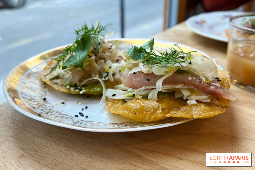 La Bagarre - Tacos daurade chimichurri