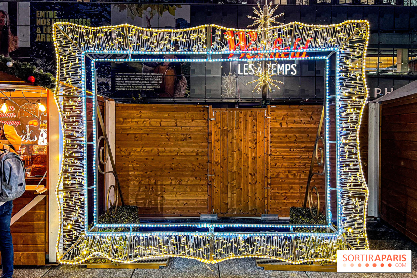 Le Marché de Noël 2023 de La Défense - Père Noël, spots photo illuminés, créateurs et stands gourmands