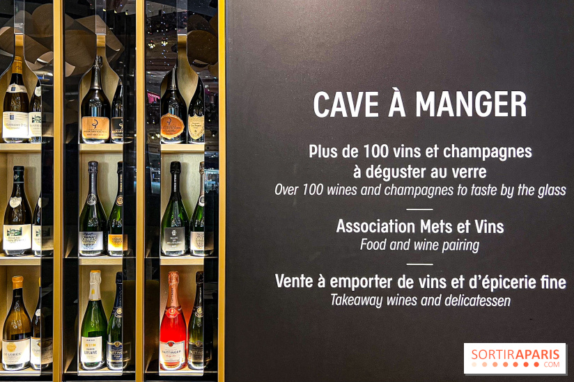 The Wine Gate, bar à vin et cave à manger des Galeries Lafayette Haussman