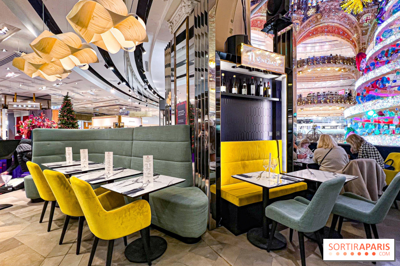 The Wine Gate, bar à vin et cave à manger des Galeries Lafayette Haussman
