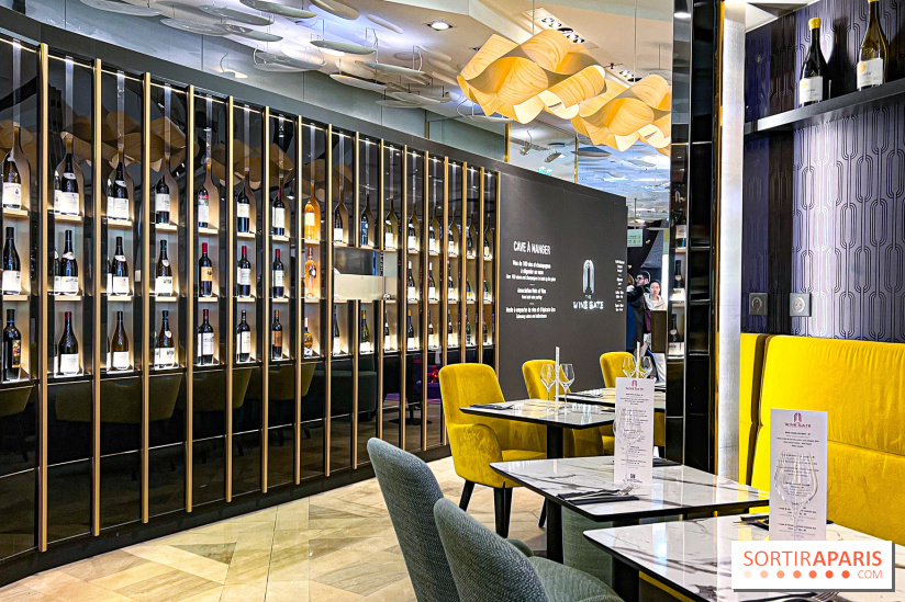 The Wine Gate, bar à vin et cave à manger des Galeries Lafayette Haussman