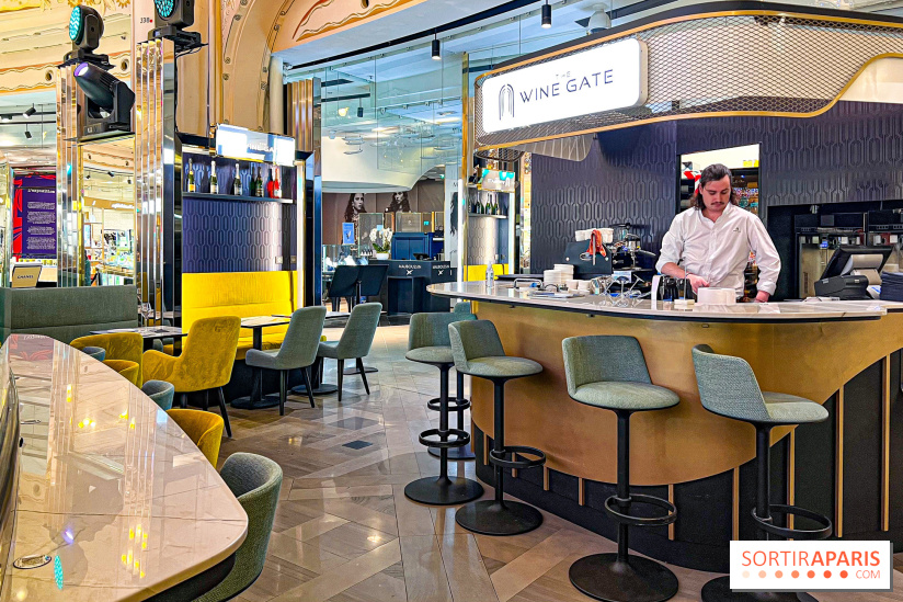 The Wine Gate, bar à vin et cave à manger des Galeries Lafayette Haussman