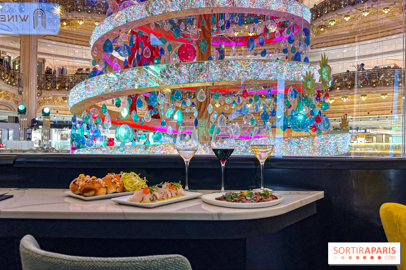 The Wine Gate, bar à vin et cave à manger des Galeries Lafayette Haussman