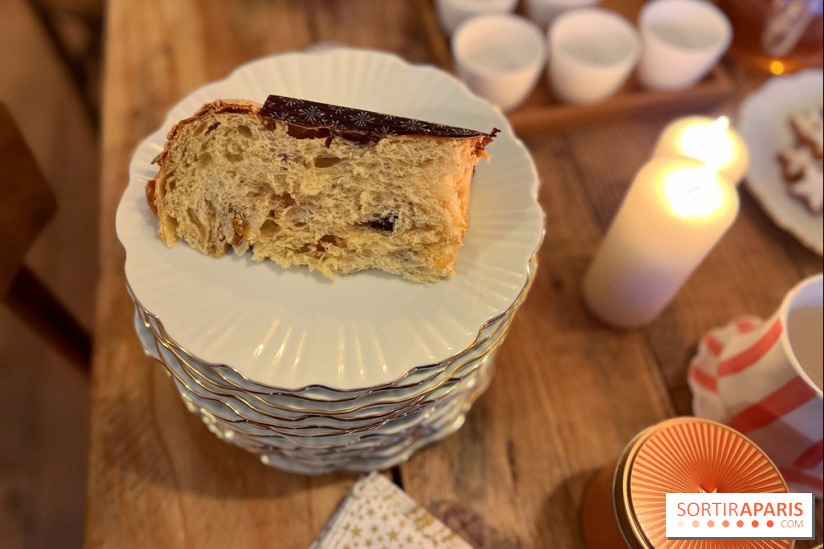 Panettone de Noël 2023 Christophe Louie x Dammann Frères