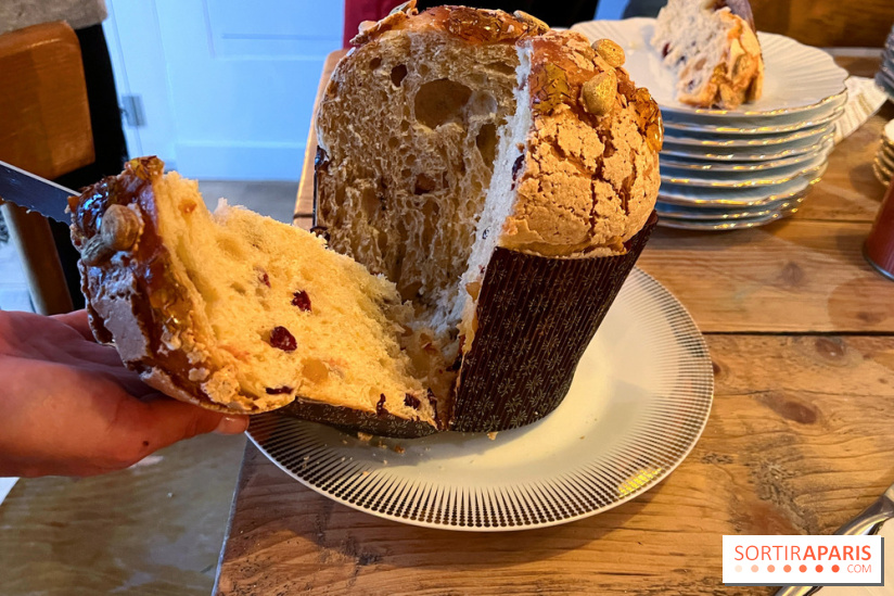 Panettone de Noël 2023 Christophe Louie x Dammann Frères