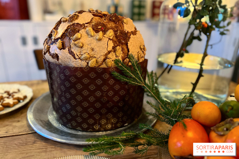 Panettone de Noël 2023 Christophe Louie x Dammann Frères
