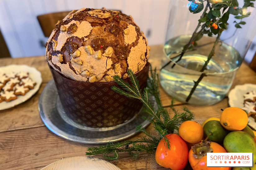 Panettone de Noël 2023 Christophe Louie x Dammann Frères
