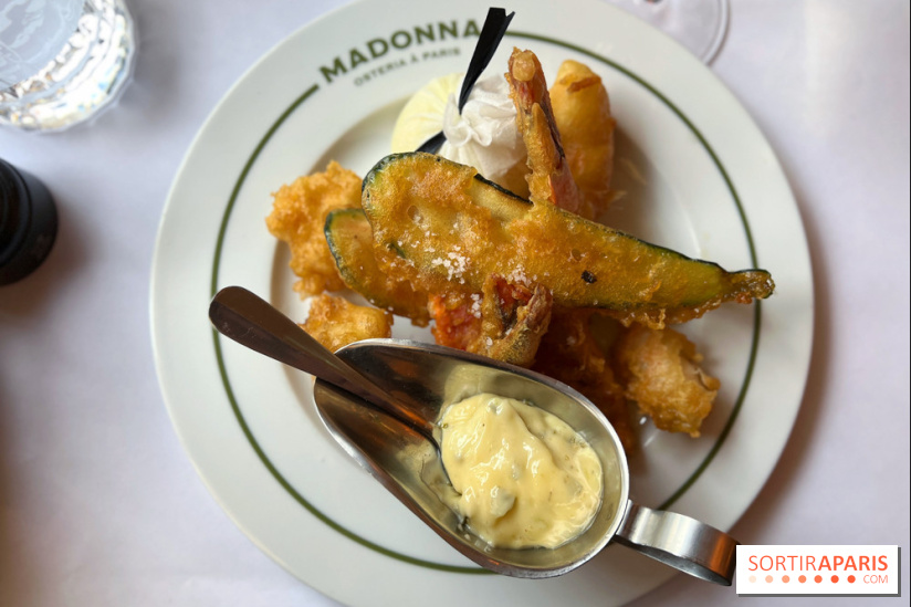 Madonna - Poissons légumes frits