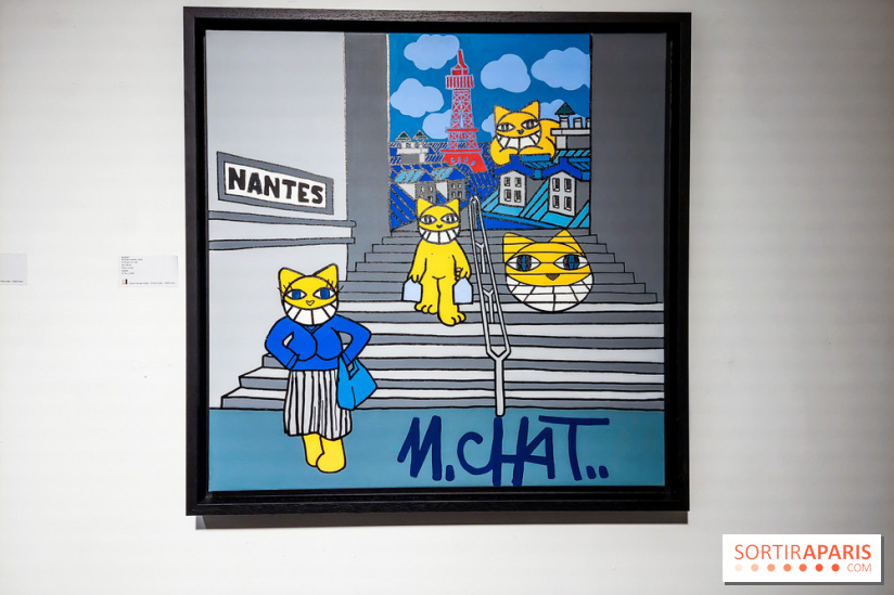 M. Chat fête ses 25 ans, nos photos de l'expo à Paris - 20231130 153106