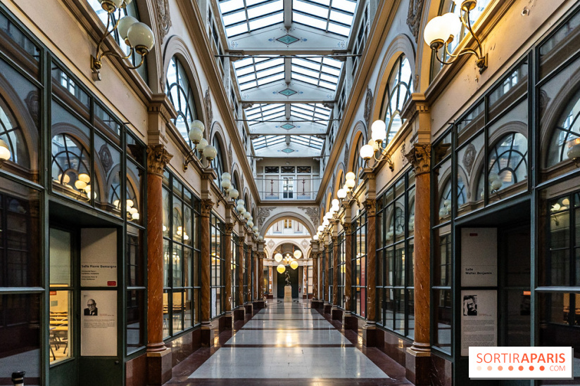 La Galerie Colbert, le passage parisien, voisin de la Galerie Vivienne -  A7C9354