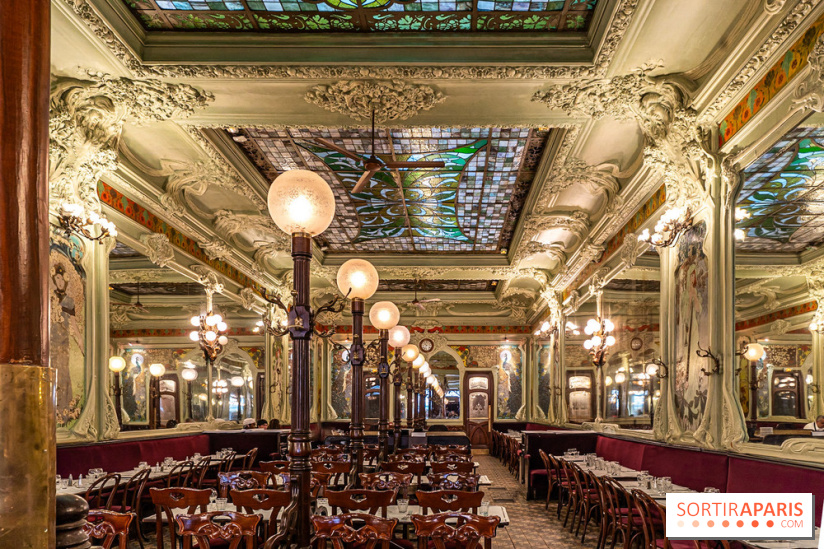 Le Bouillon Julien, la brasserie au sublime décor art nouveau, son menu et ses plats