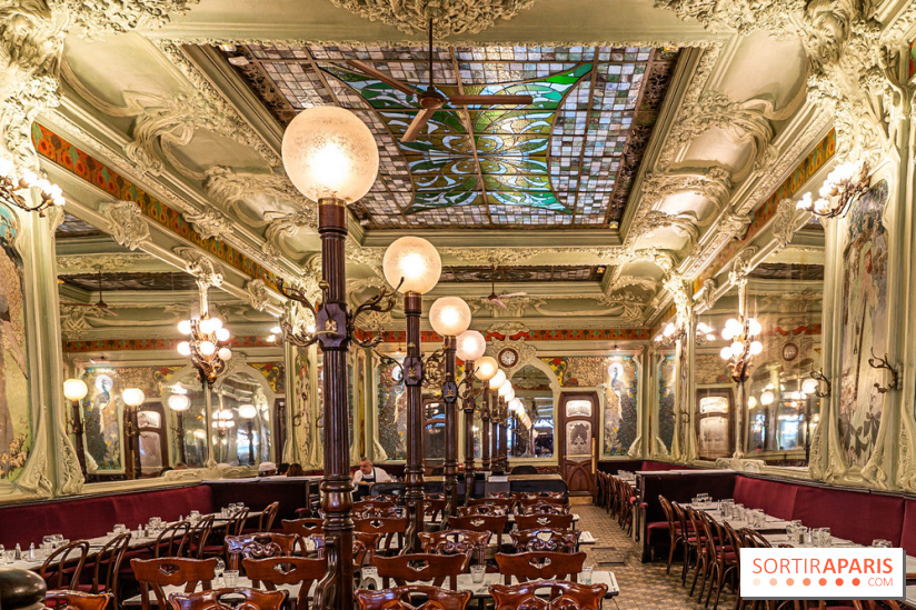 Le Bouillon Julien, la brasserie au sublime décor art nouveau, son menu et ses plats