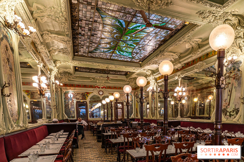 Le Bouillon Julien, la brasserie au sublime décor art nouveau, son menu et ses plats